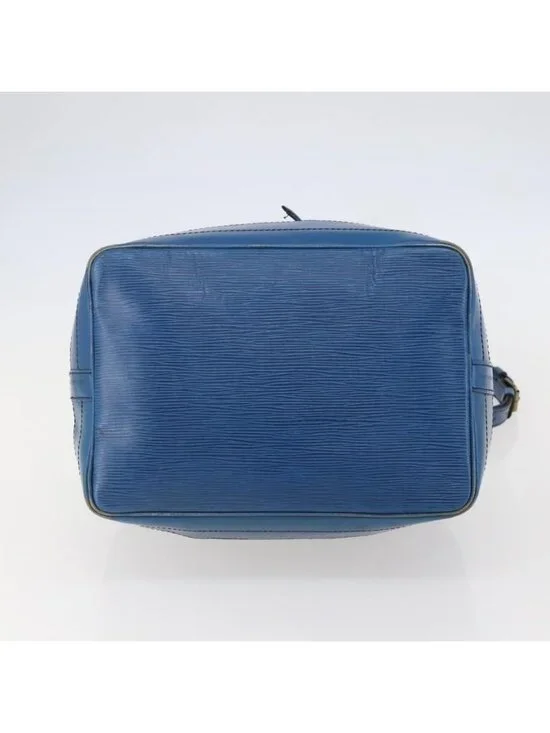 Authentic LOUIS VUITTON Epi Noe Shoulder Bag Toledo Blue M44005 LV - Picture 12 of 16